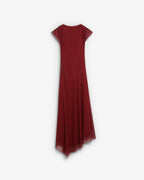 VESTIDO MANU BURDEOS