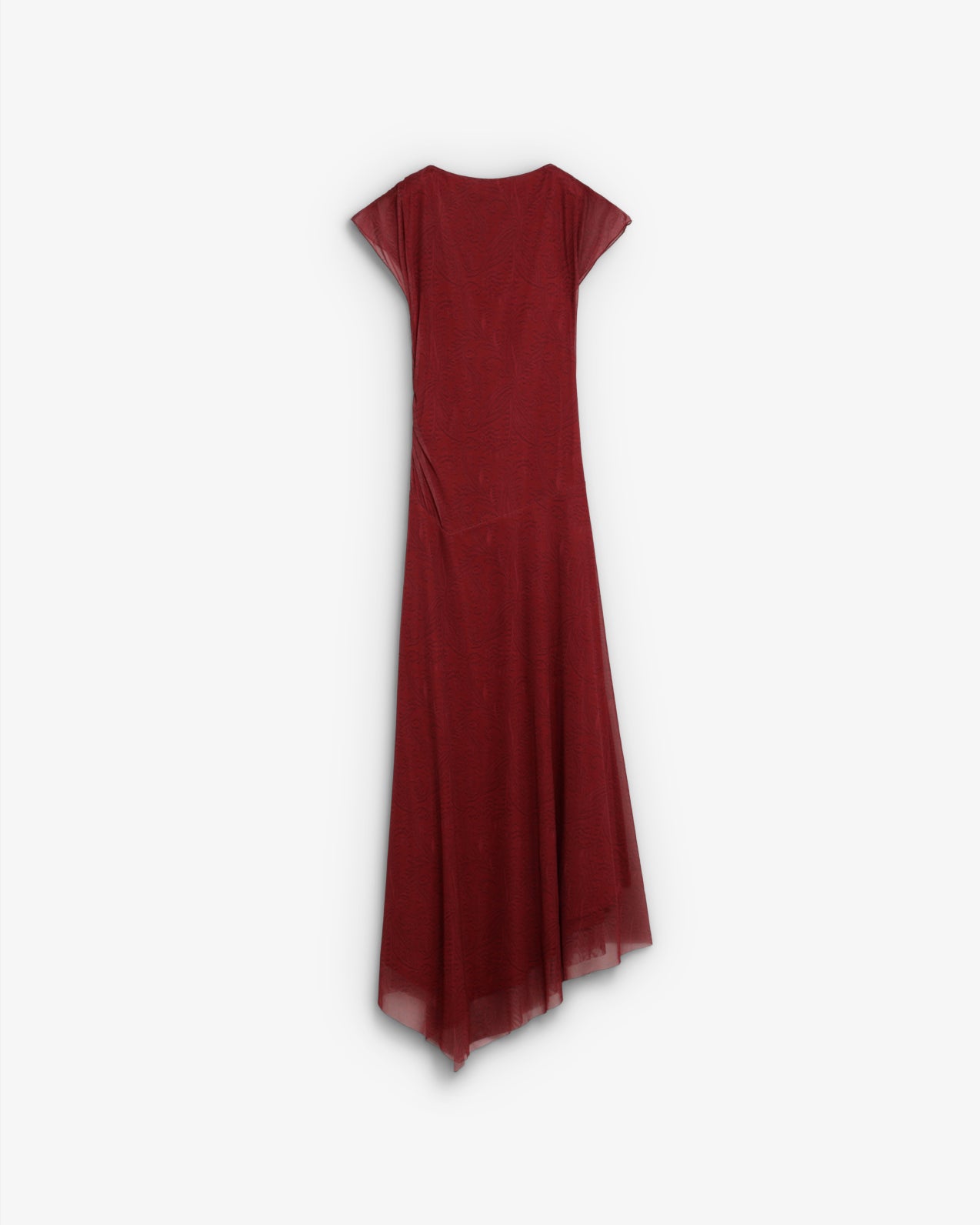 VESTIDO MANU BURDEOS