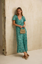 VESTIDO PALERMO TURQUESA