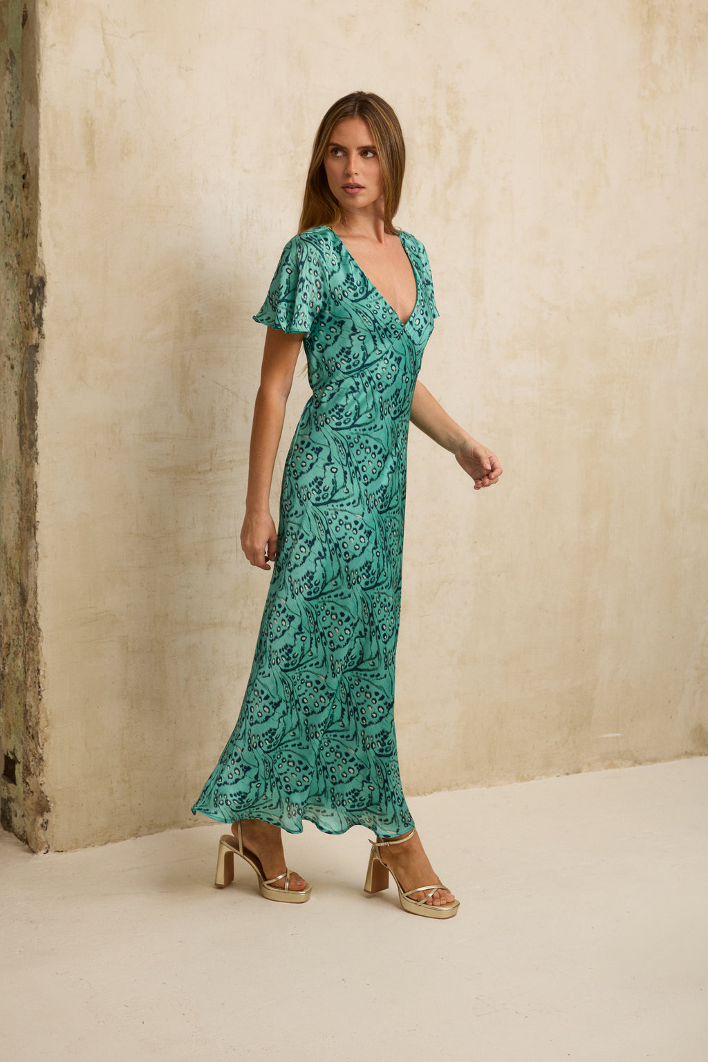 VESTIDO PALERMO TURQUESA