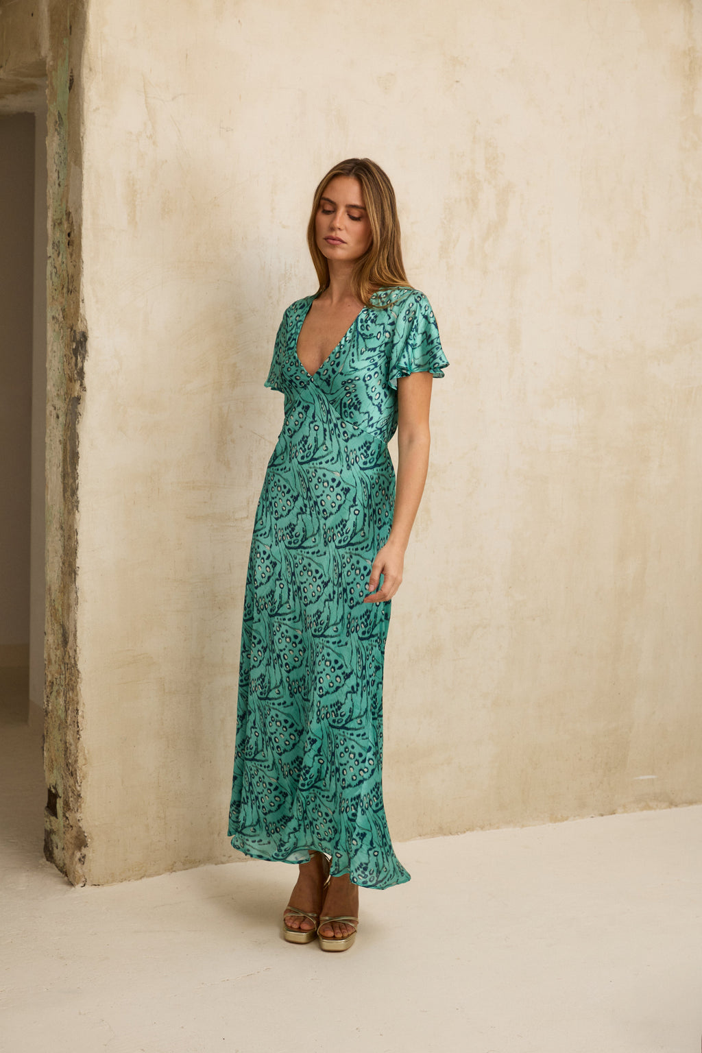 VESTIDO PALERMO TURQUESA