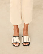 MULLE BEIGE RAYAS
