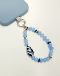Mini Minou Phone Charm in Aquamarine Quartz