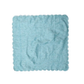 Mini Scalloped Plain Cotton Napkins