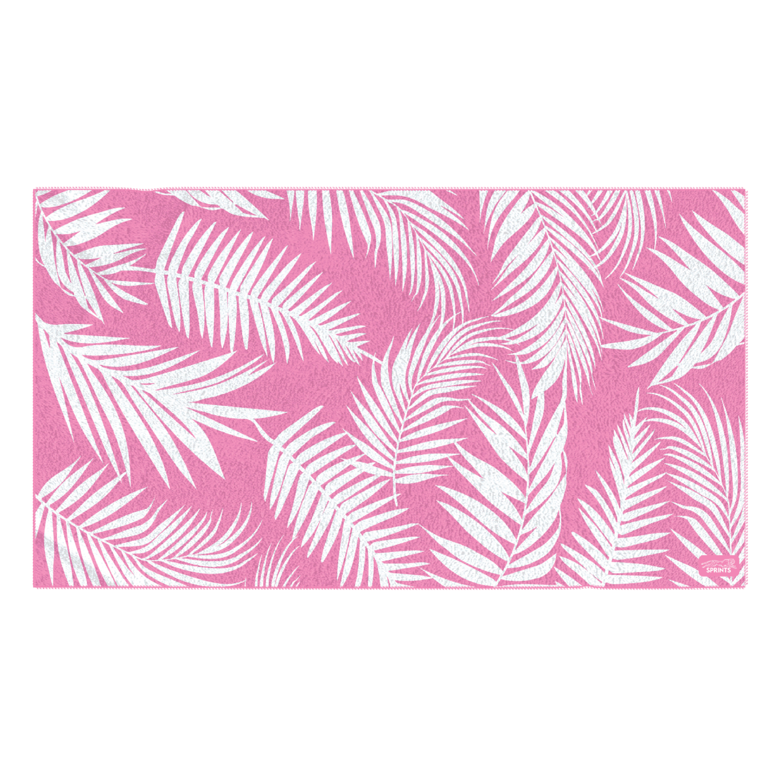 Sprints Garden of Races Past Pink Mini Towel