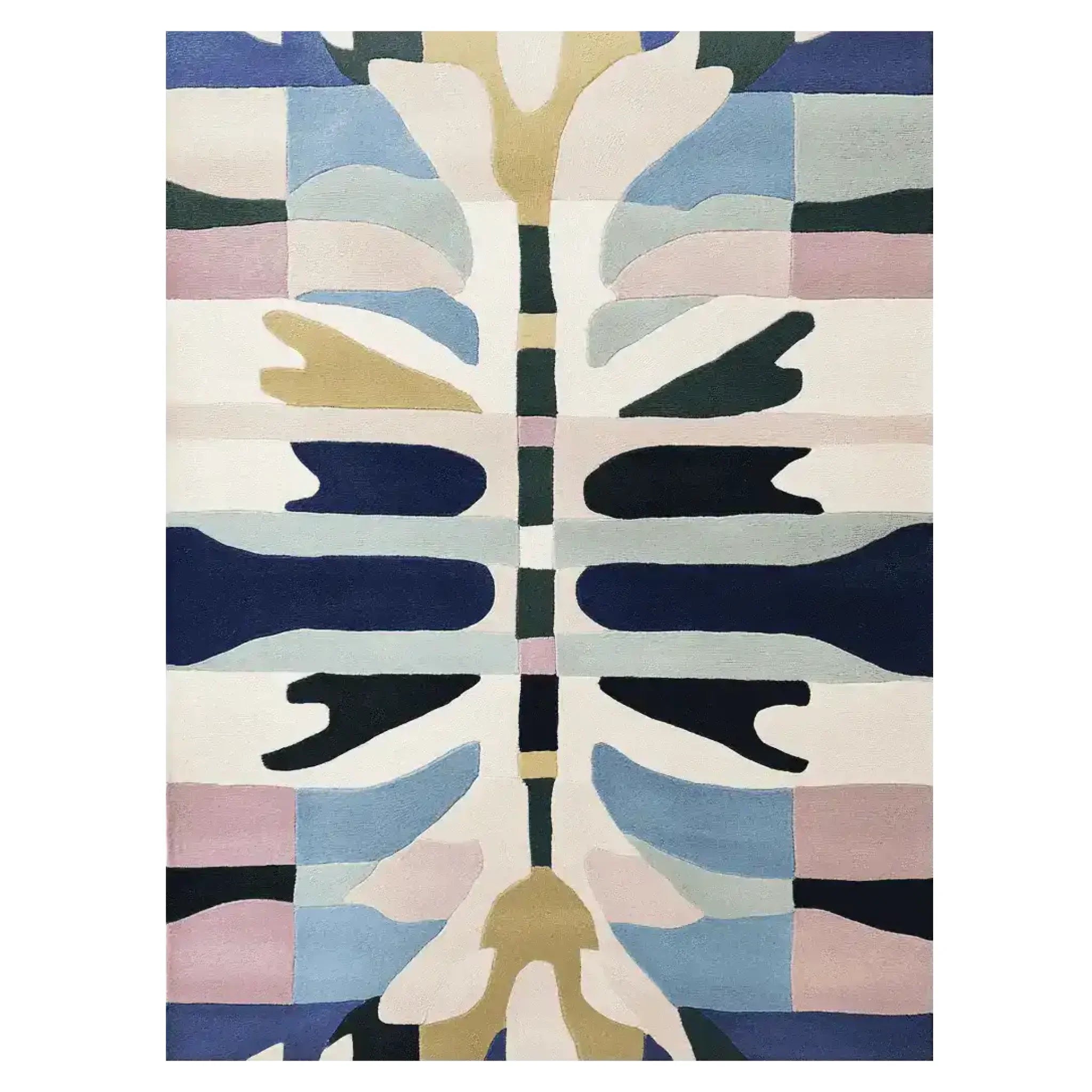 Mirror Mesh Hand Tufted Rug