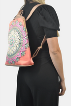 Mochila de Mujer y Bolso de hombro grande BagPack Mandala Summer | CHULA Tulum