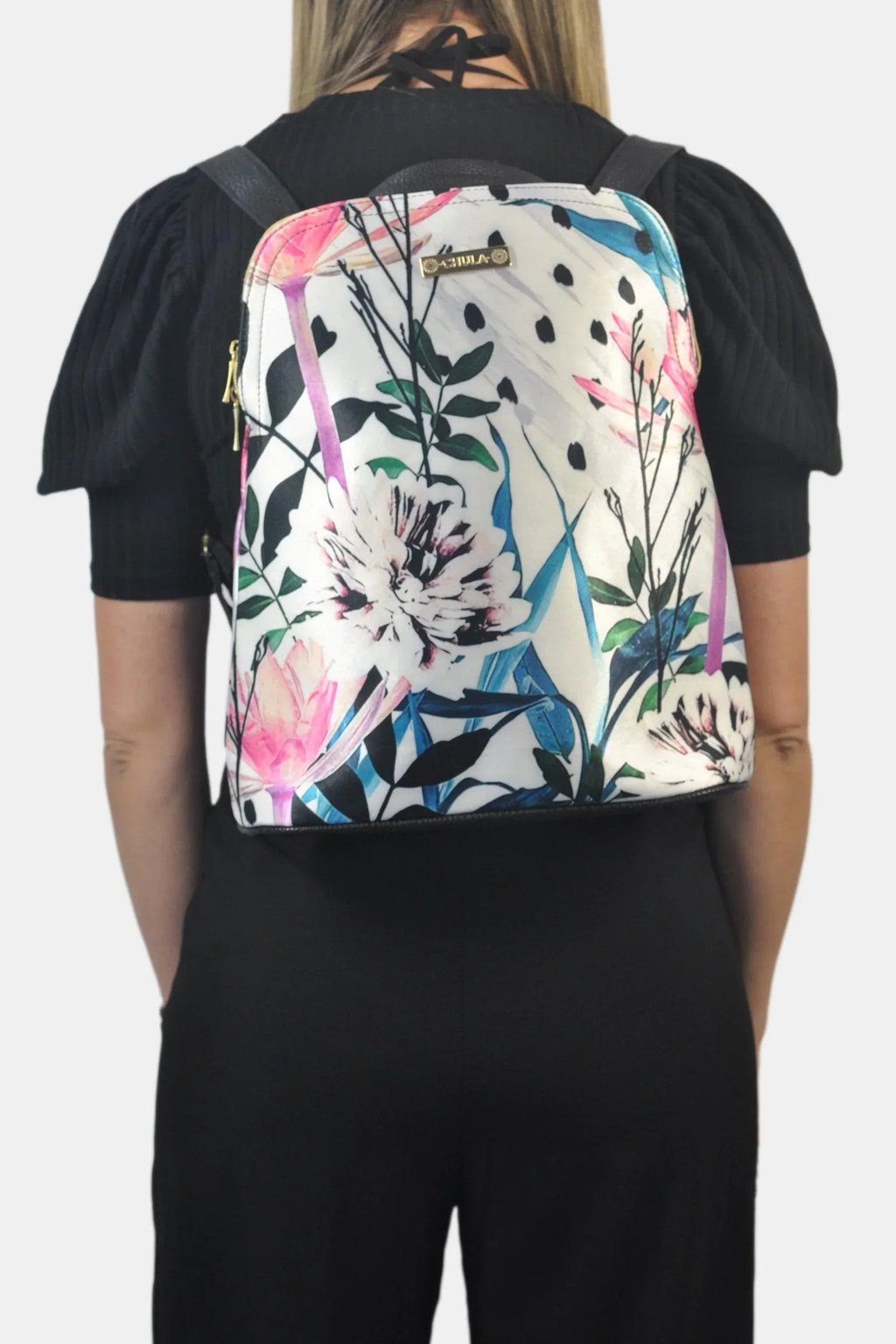 Mochila de Mujer y Bolso de hombro grande BagPack Primavera | CHULA Tulum