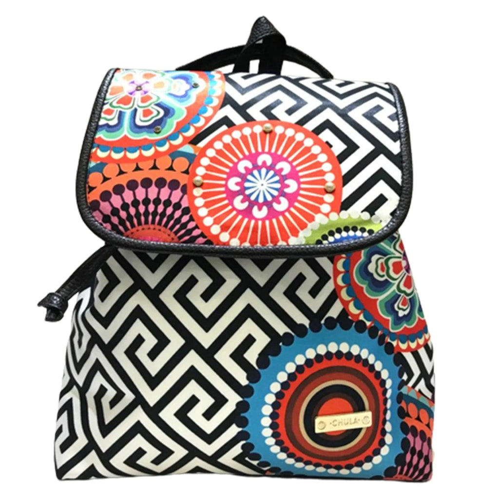 Mochila de Mujer grande BagPack Celine Círculos | CHULA Tulum