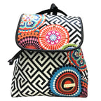 Mochila de Mujer grande BagPack Celine Círculos | CHULA Tulum