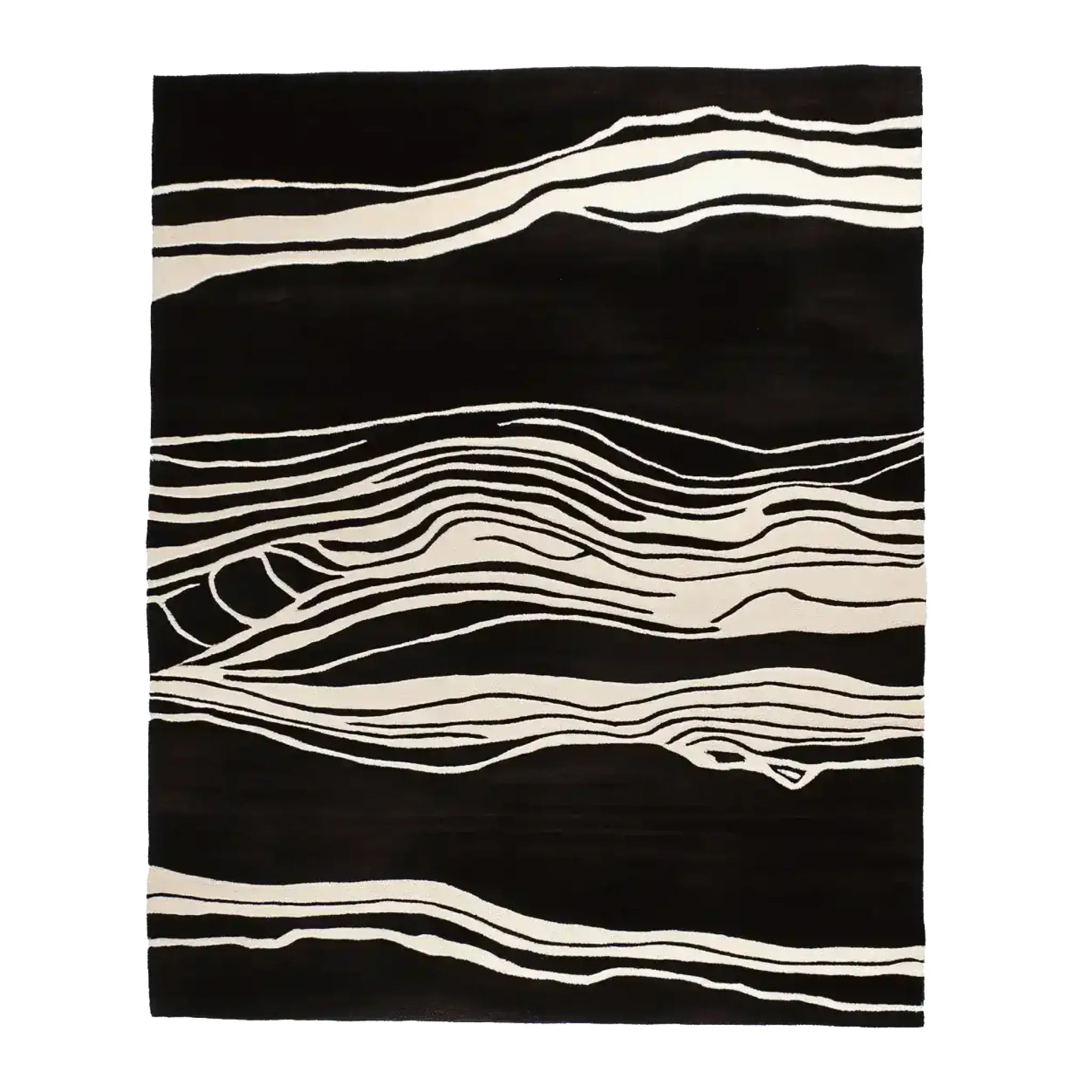 Modern Heat Stroke Hand Tufted Rug