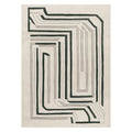 Modern Motion Maze Hand Tufted Rug
