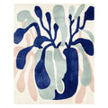 Modern Plant Bloom Hand Tufted Rug