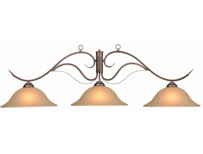 Ram Gameroom Products Monaco 3 Lamp Pool Table Light