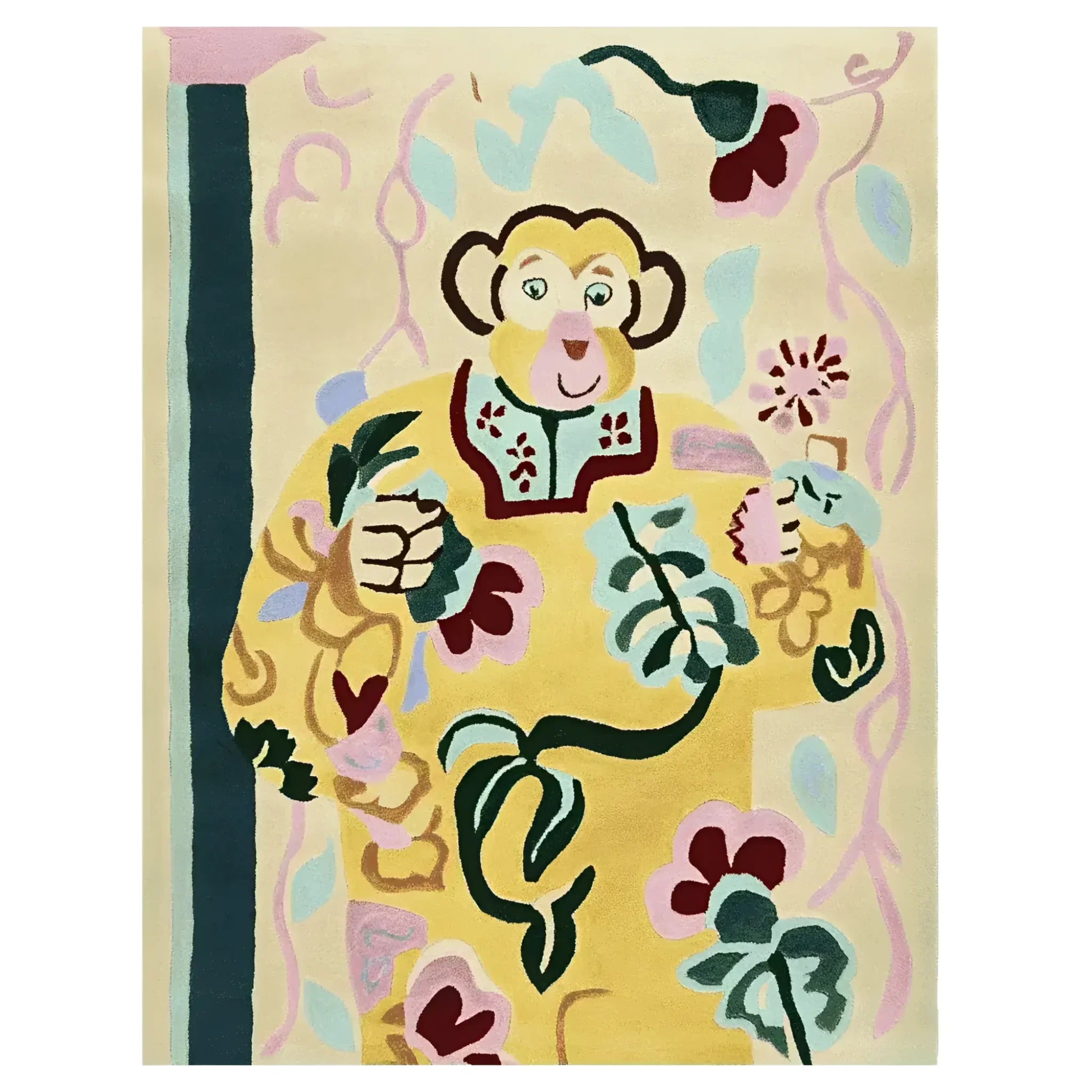 Monkey Magic Hand Tufted Rug