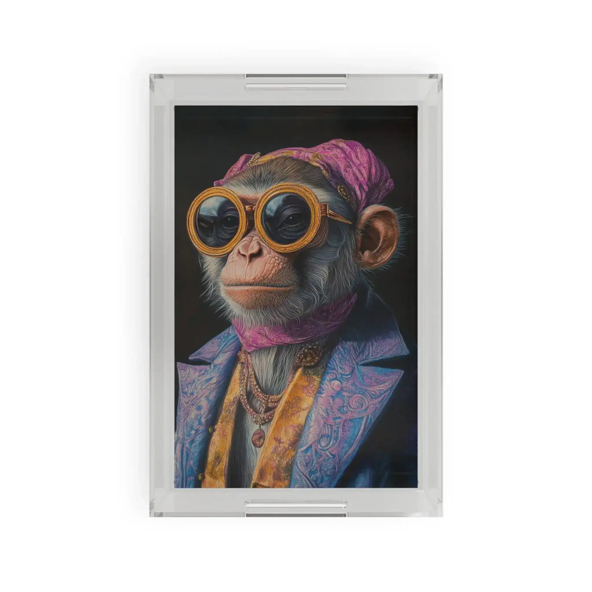 Regal Rebel Couture Monkey Serving Tray
