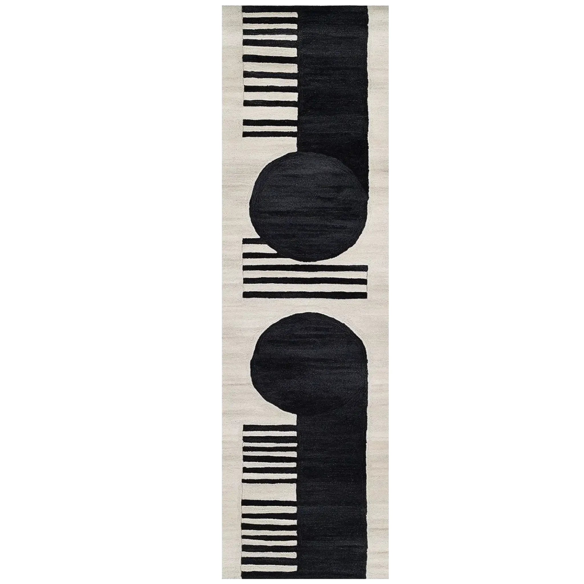 Moon Edge Hand Tufted Wool Rug