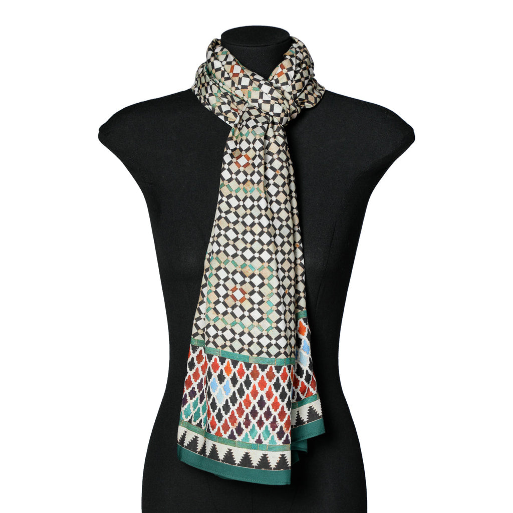 Modal Scarf Inspired by Moorish Mosaic Tiles Hub