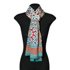 Moroccan Tiles Inspired Multicolor Scarf Dajla