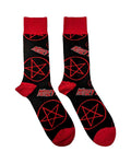 Motley Crue - Calcetines "Logos & Pentagrams"
