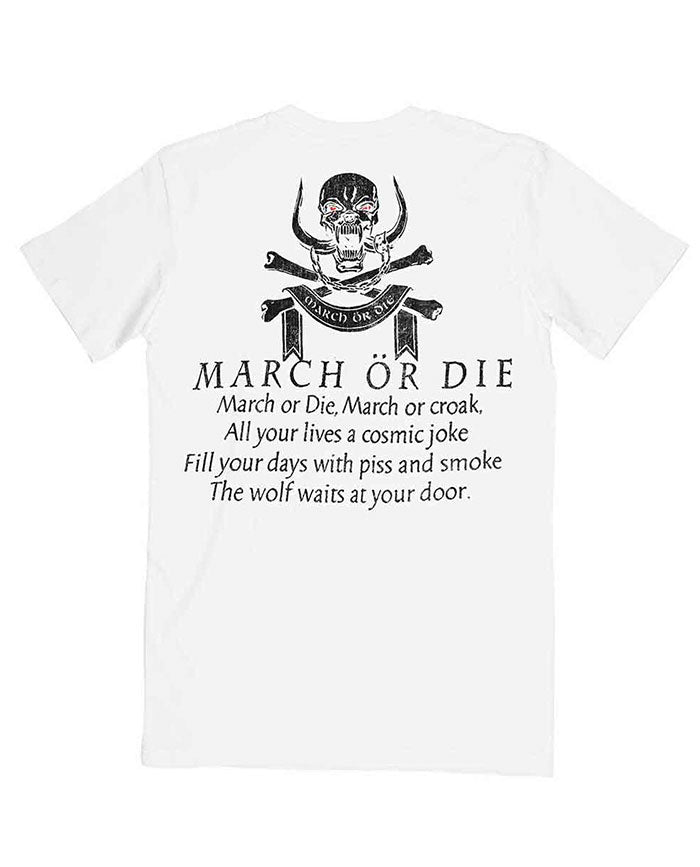 Motörhead - Camiseta "March or Die" Unisex