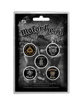 Motörhead - Pack de chapas "Clean Your Clock"