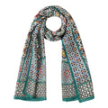 Moroccan Mosaic Tiles Inspired Scarf Zagora