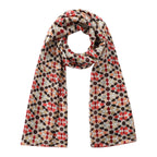Islamic Mosaic Tile Silk Scarf Suhail V1