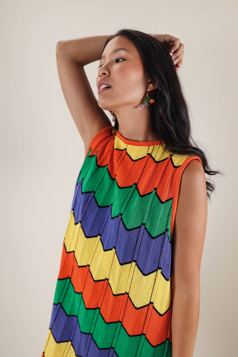 VESTIDO VICIO | MULTICOLOR