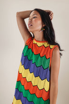 VESTIDO VICIO | MULTICOLOR