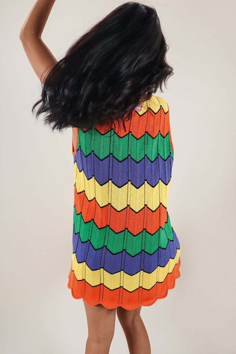 VESTIDO VICIO | MULTICOLOR