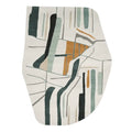 Muted Thought Pattern Hand Tufted Rug