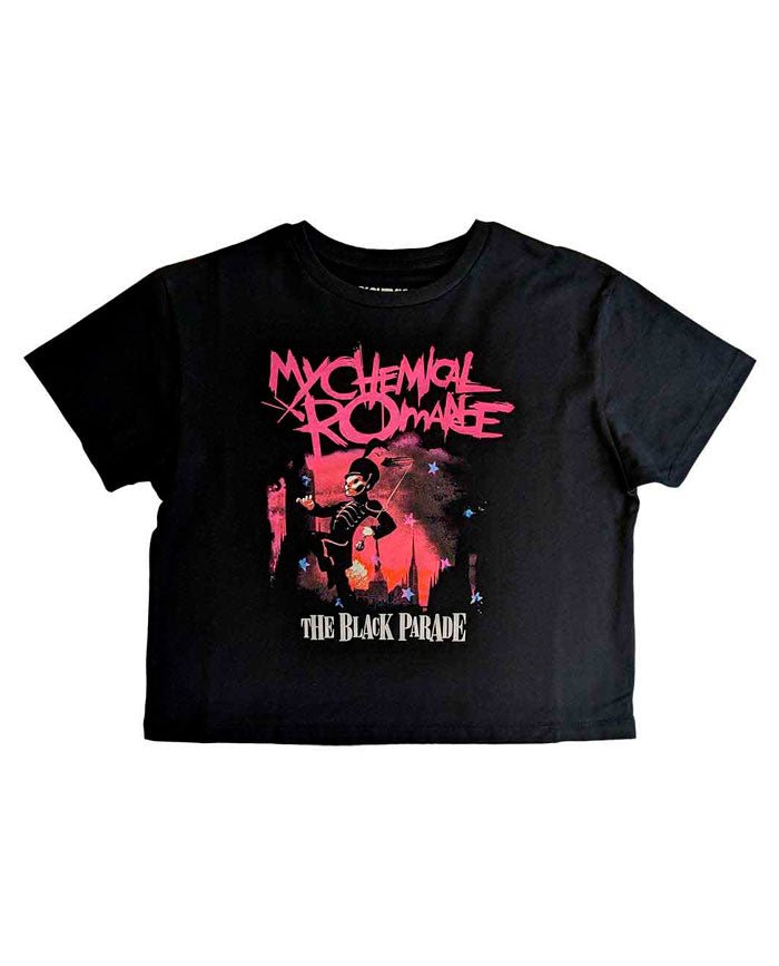 My Chemical Romance - Camiseta Crop Top  "March"