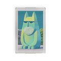 Mystic Guardian Serving Tray – Bold & Whimsical Design