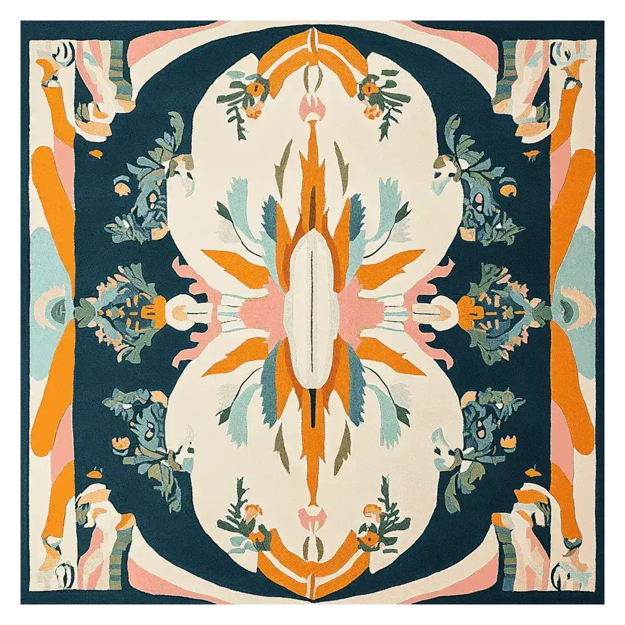 Mythic Floral Mirage Hand Tufted Rug