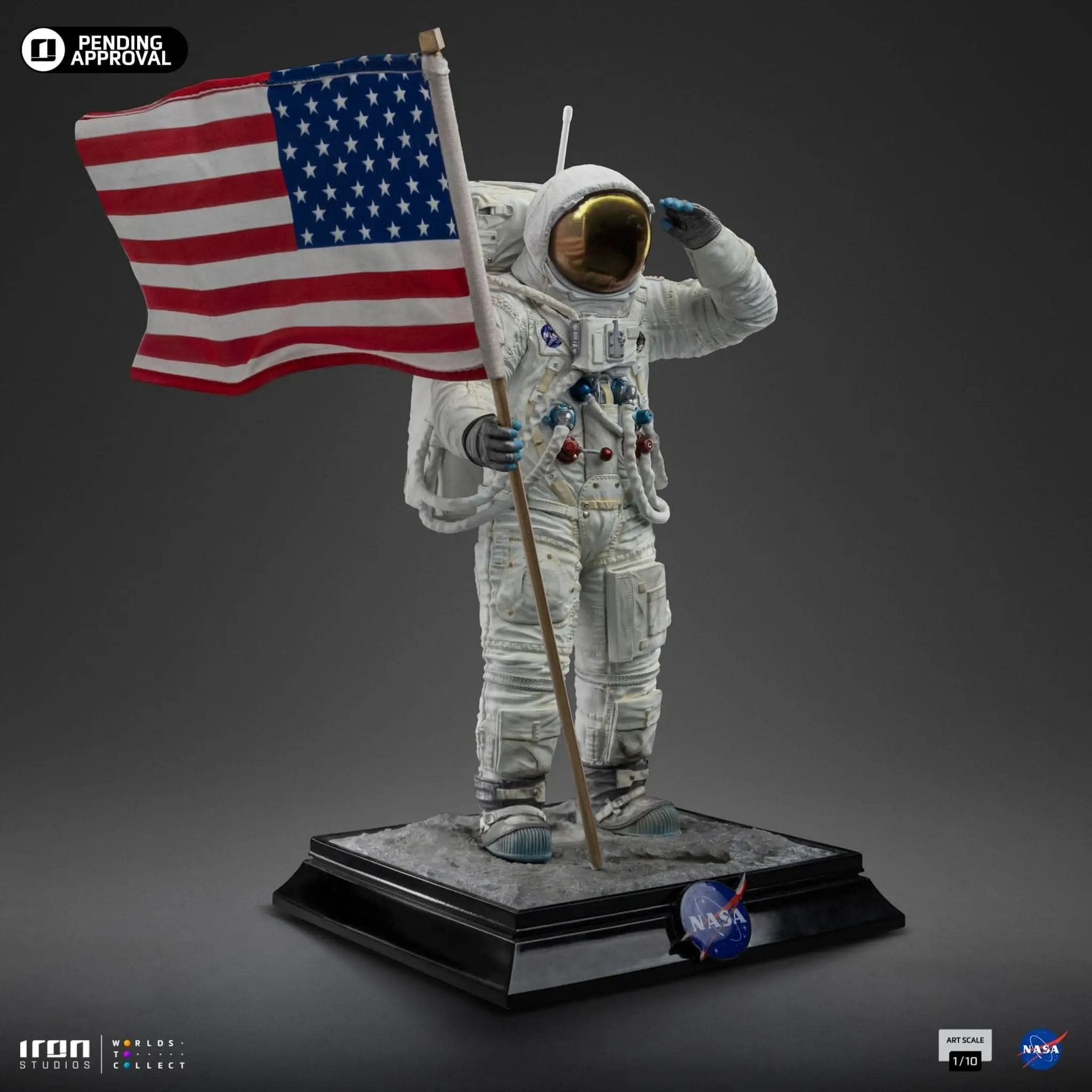 Statue Apollo 11 Astronaut - Nasa - Art Scale 1/10 - Iron Studios