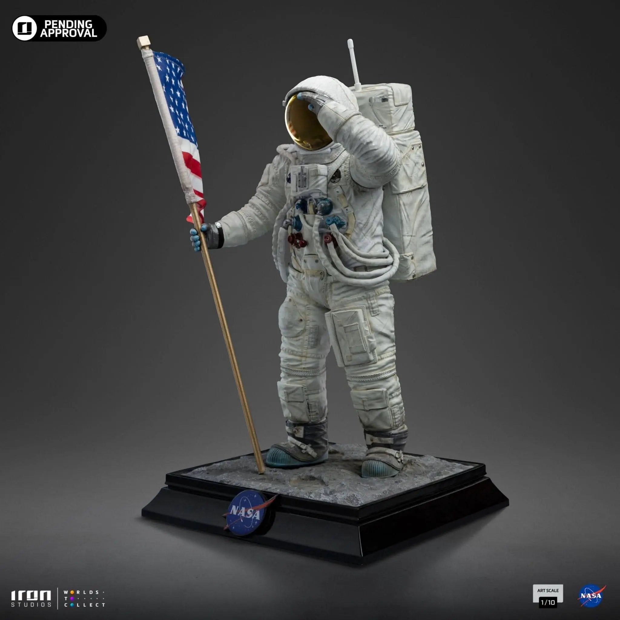 Statue Apollo 11 Astronaut - Nasa - Art Scale 1/10 - Iron Studios