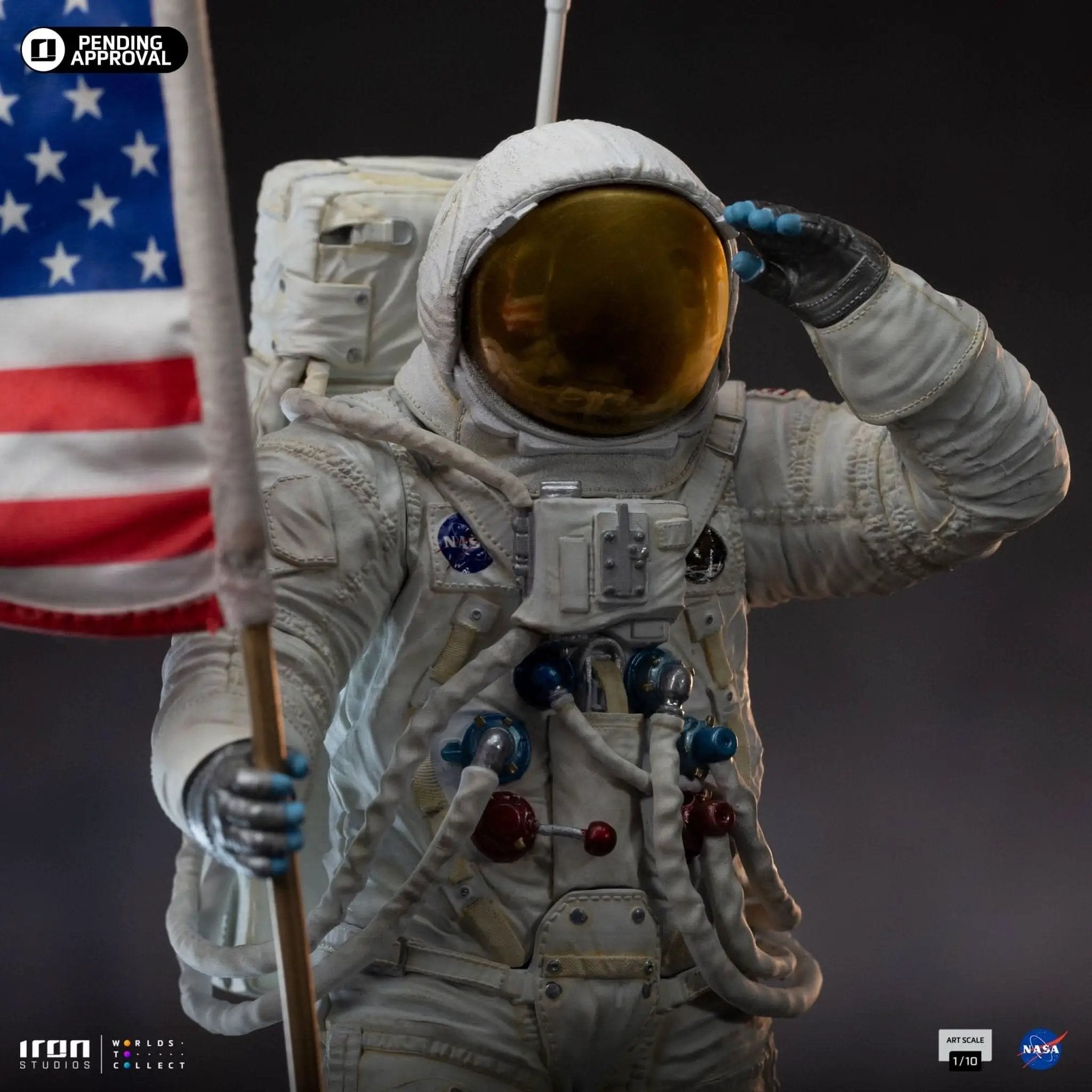 Statue Apollo 11 Astronaut - Nasa - Art Scale 1/10 - Iron Studios