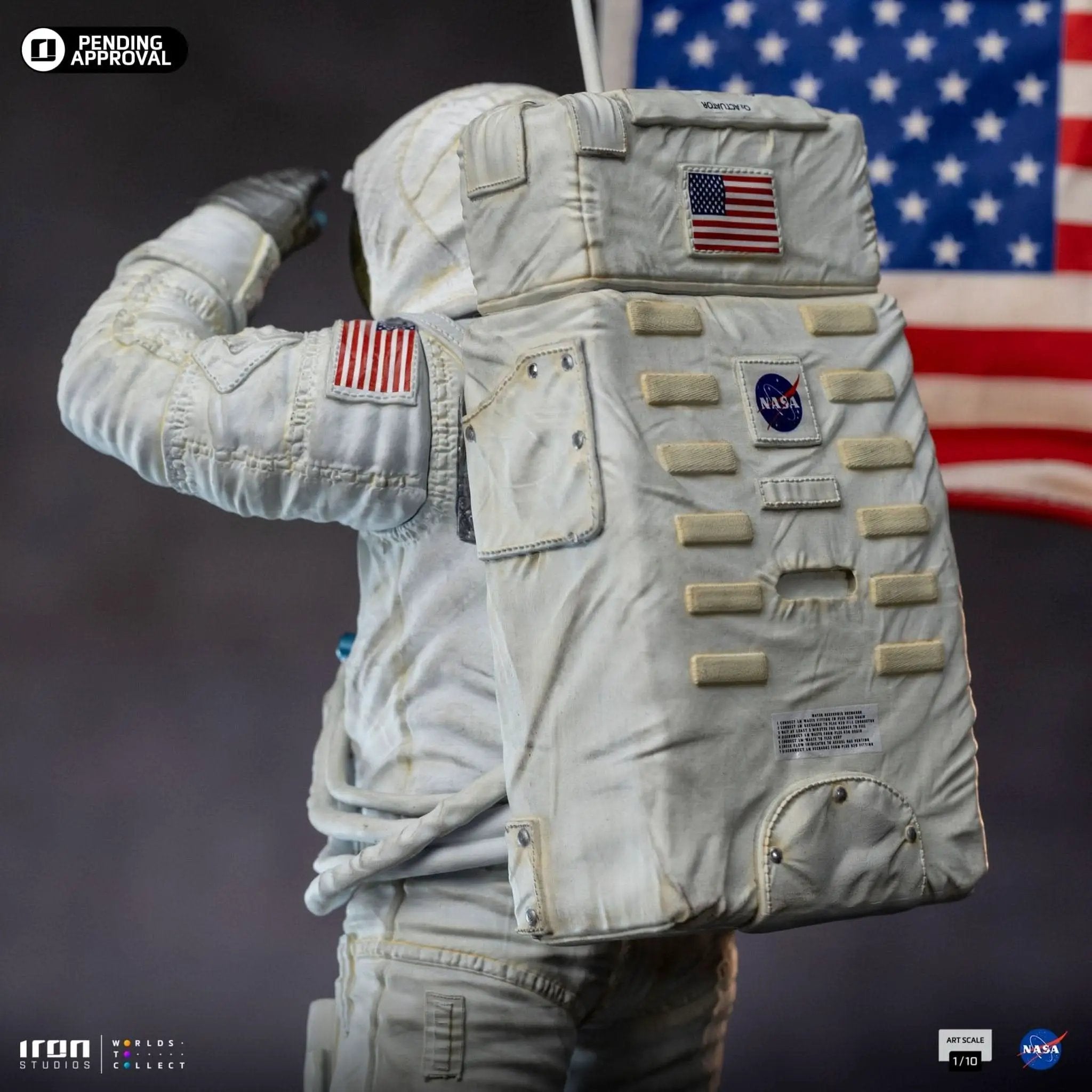 Statue Apollo 11 Astronaut - Nasa - Art Scale 1/10 - Iron Studios