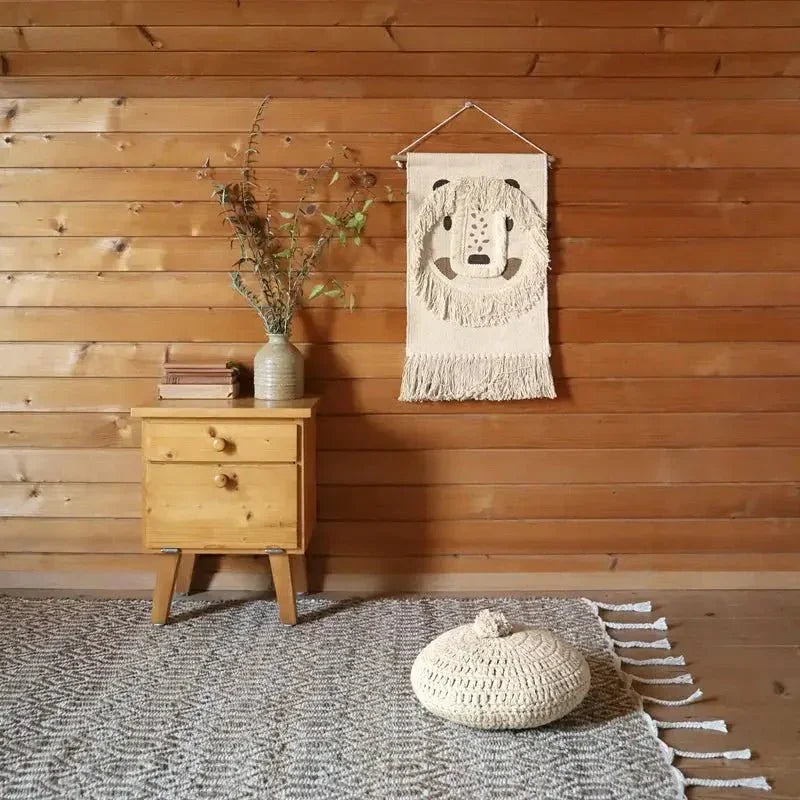 Deco mural infantil pequeño leon LEOPOLD