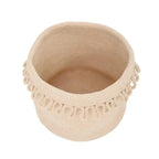 LOUNA Cotton Rope Storage Basket with "Petal" Finish