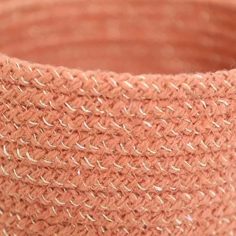 Cotton Rope Storage Baskets, Set of 3 ILSE AMBRE Baskets