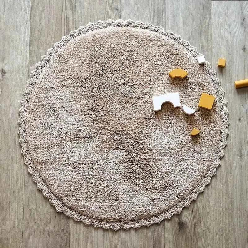 Alfombra Infantil 110 cm PERLA NUDE