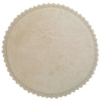 Alfombra Infantil 110 cm PERLA SABLE Algodón Lavable en lavadora