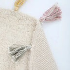 Alfombra Infantil 110 cm RAINBOW MOSS Algodón Lavable en lavadora