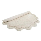 Alfombra Infantil 110 cm SWEET APRIL ECRU Algodón Lavable en lavadora