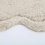 Alfombra Infantil 110 cm SWEET APRIL ECRU Algodón Lavable en lavadora