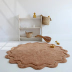 Alfombra Infantil 110 cm SWEET APRIL TOFFEE Algodón Lavable en lavadora