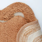 Alfombra Infantil 110 cm SWEET APRIL TOFFEE Algodón Lavable en lavadora