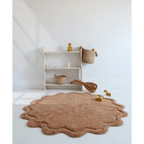 Alfombra Infantil 110 cm SWEET APRIL TOFFEE Algodón Lavable en lavadora